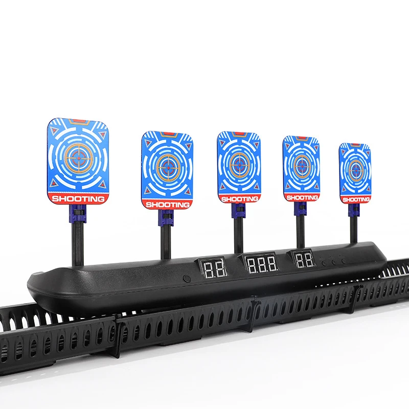 High Precision Scoring Auto Reset Electric Target For Nerf Toys Outdoor Sports Fun EVA Bullet Gun Toy Accessories Kids Gift | Игрушки и