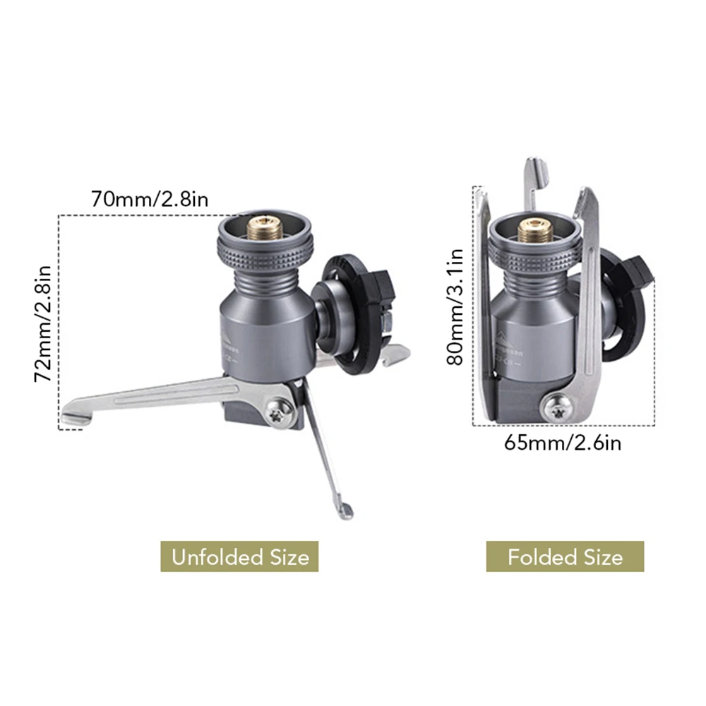 Штатив-канистра с бутаном CAMPINGMOON походная газовая канистра складной соединитель