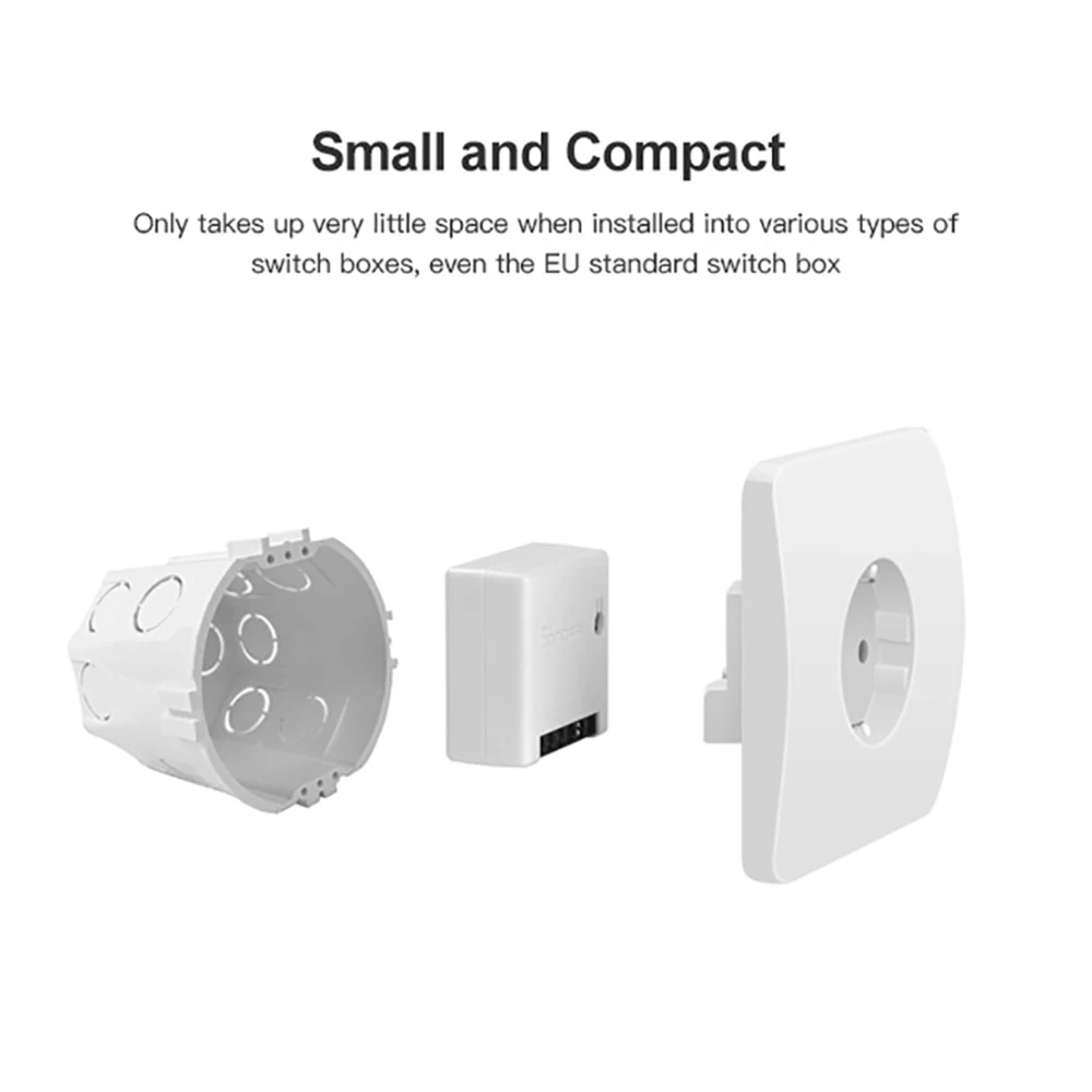 1/2/3/4/5/6/8/10 шт. смарт-переключатель SONOFF MINI WiFi DIY переключатель с дистанционным