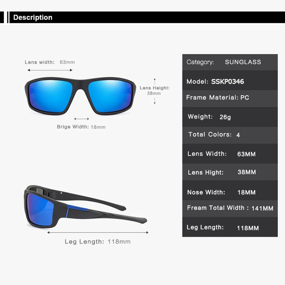 Солнцезащитные очки AIELBRO поляризационные мужские роскошные легкие для