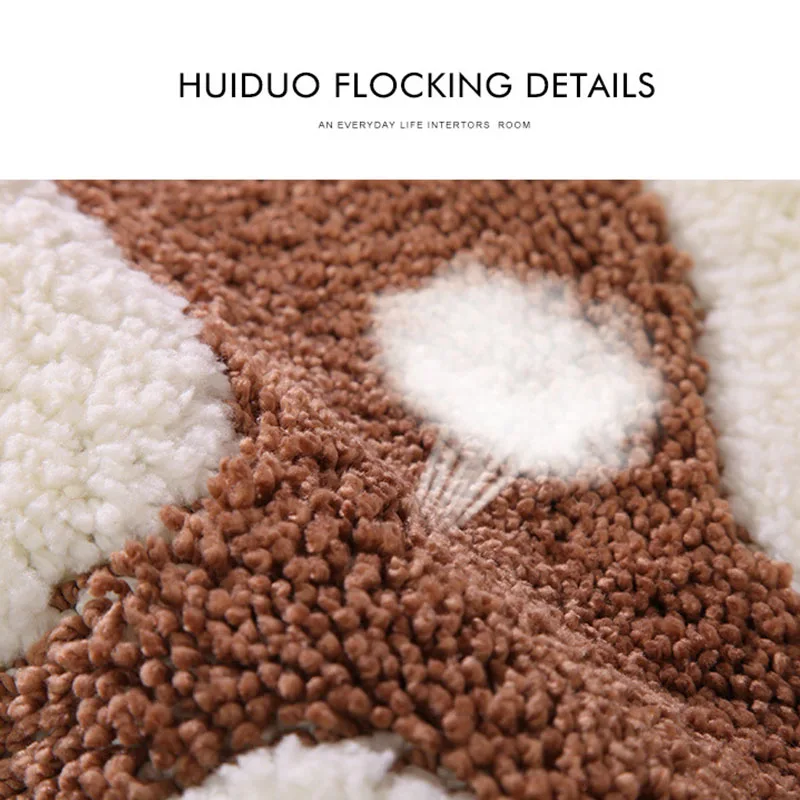 Стирающийся коврик для ванной водопоглощающий розовый серый красный фиолетовый