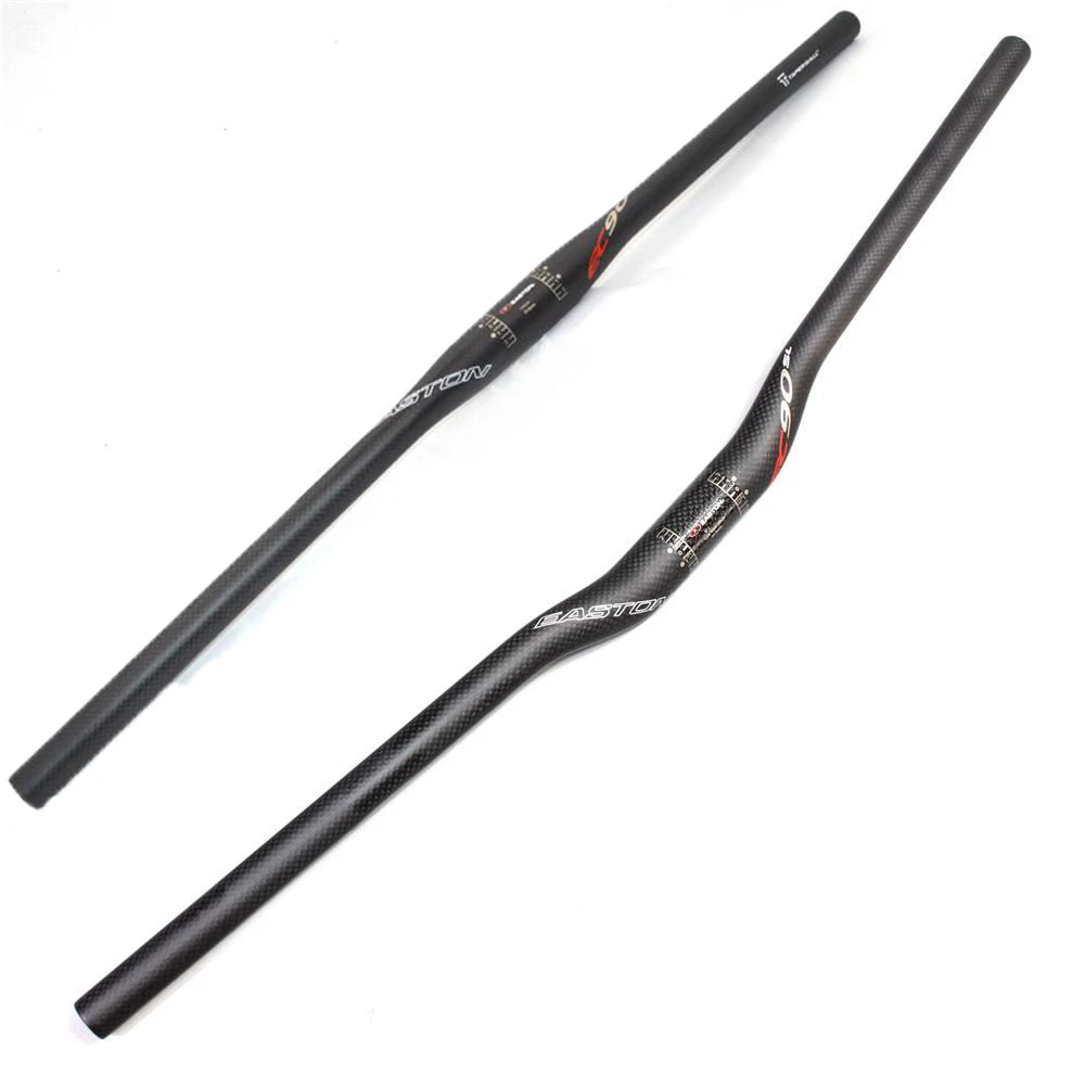 Горный плоский велосипедный руль из углеродного волокна горный велосипед 31 8 мм