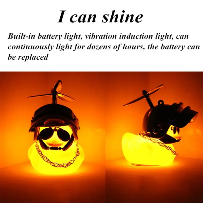 Резиновая игрушечная утка украшения для автомобиля желтая приборной панели с