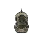 На открытом воздухе DIY Инструменты EDC Латунный Шлем для дайвинга модель ножа бусины ремешок Подвески Брелоки аксессуары