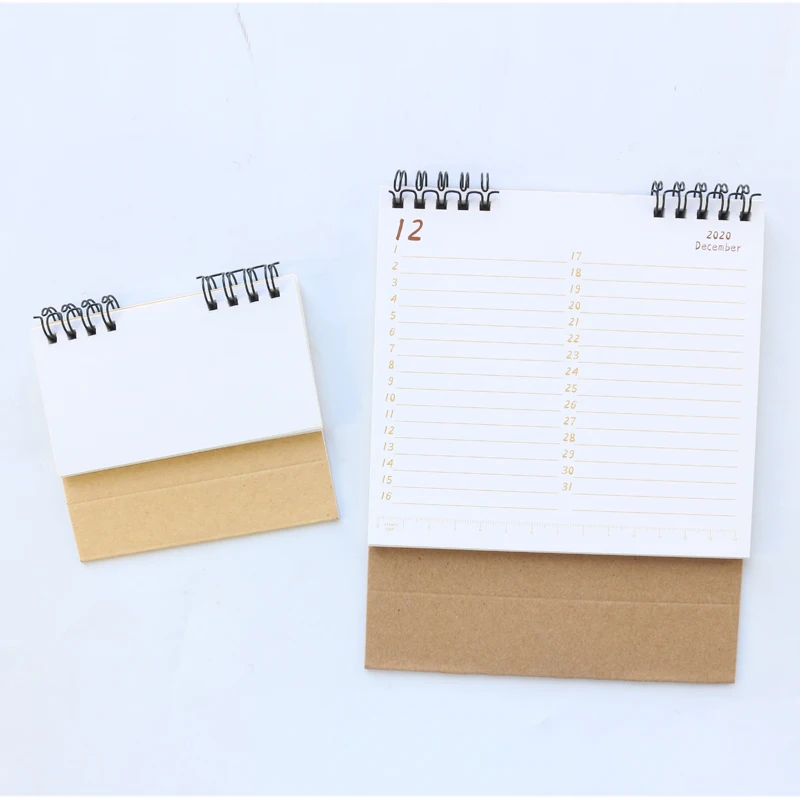 Domikee офисный школьный мини Золотая фольга классический 2019 2020 лет стол календарь