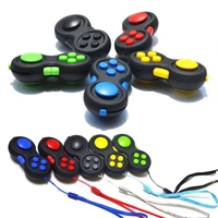 rainbow handle fidget toy classic controller game pad fidget focus toy adhd anxiety and stress relief anti stress toys