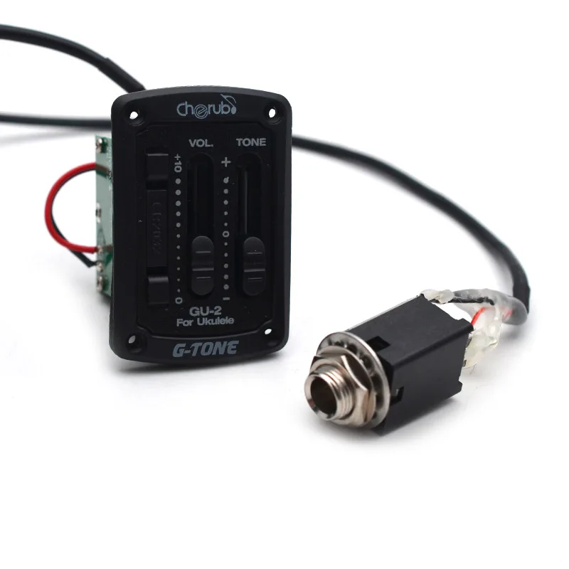 G тон 2 полосный Ukelele EQ миниатюрная гитара укулеле эквалайзер обеспечивающий
