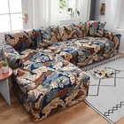 Эластичный чехол для дивана с цветочным принтом, универсальный чехол для дивана разной формы, чехол для дивана, кресла, L-образный чехол для дивана