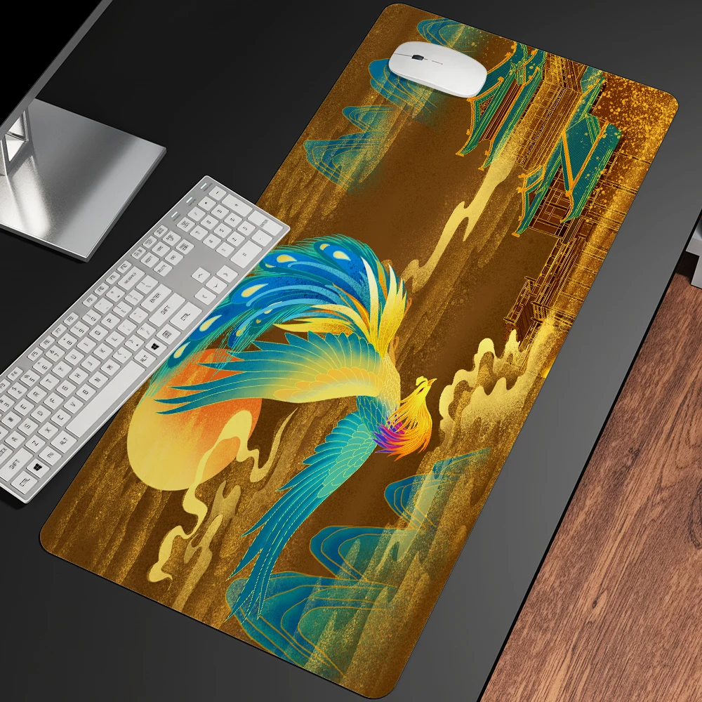 

Chinese Style Mouse Pad Oversized XXL National Tide Game Desk Pad Computer Pad Keyboard Pad Student Writing Desk Mousepad