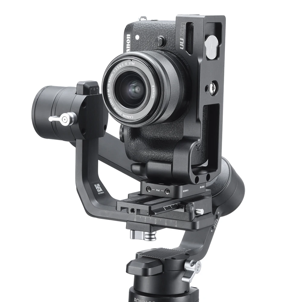 UURig Arca Quick Release L Пластина для Canon M6 Mark II с холодным башмаком 1/4 винт для микрофона