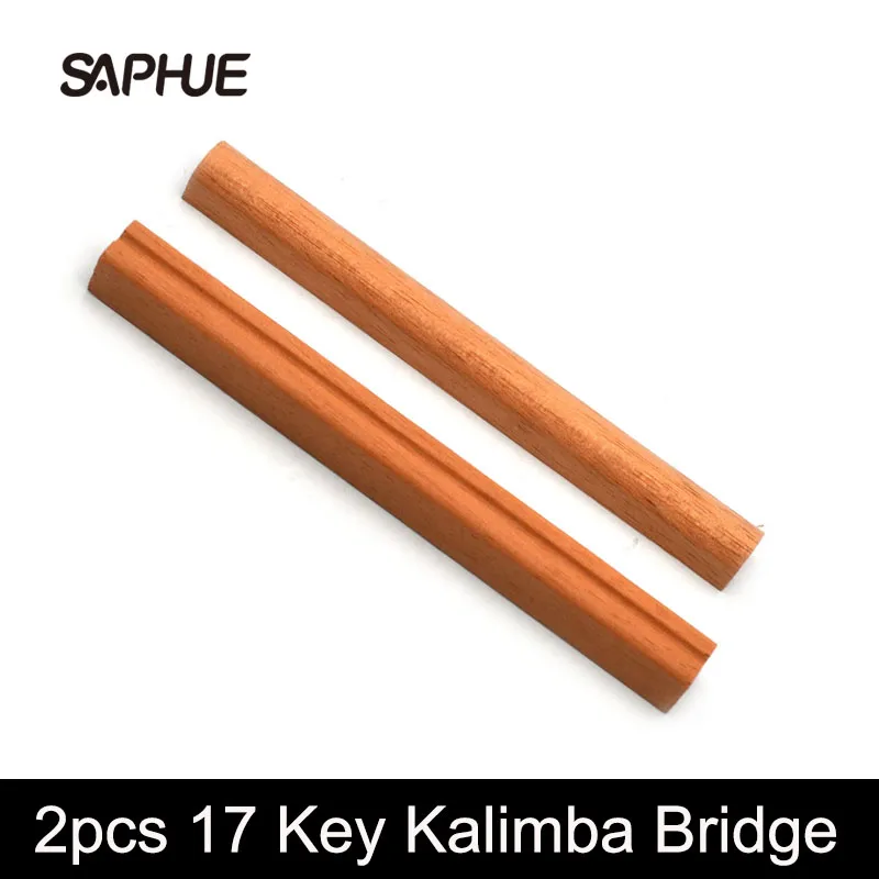 

2 шт./компл. красное дерево 17 клавиш Kalimba мост DIY большой палец фортепиано деревянный мост Музыкальные инструменты
