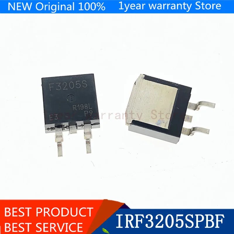 

{ New original } 10pcs/lot IRF3205SPBF IRF3205S F3205S TO-263