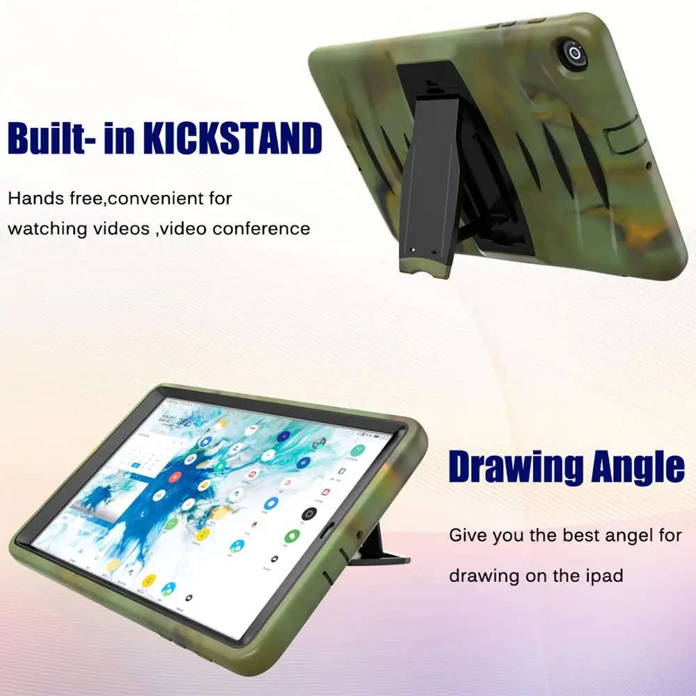 Armor Shockproof Tablet Case For Samsung Galaxy Tab A10.1 2019 T510 T515 Heavy Protective Rugged Duty Stand | Компьютеры и офис