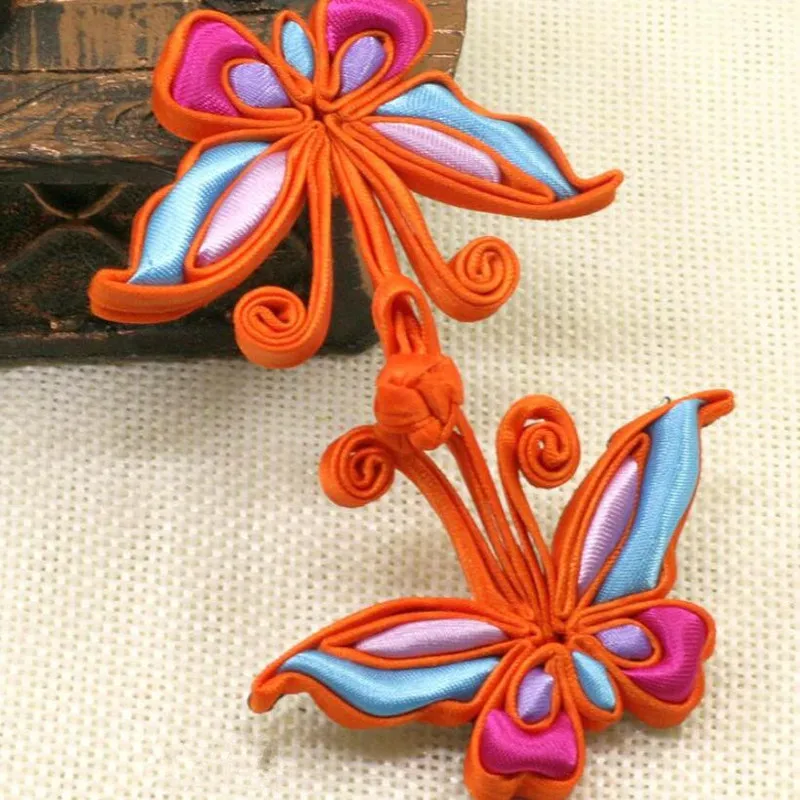 1 пара новинка Высококачественная пуговица в виде китайского узла ручная работа