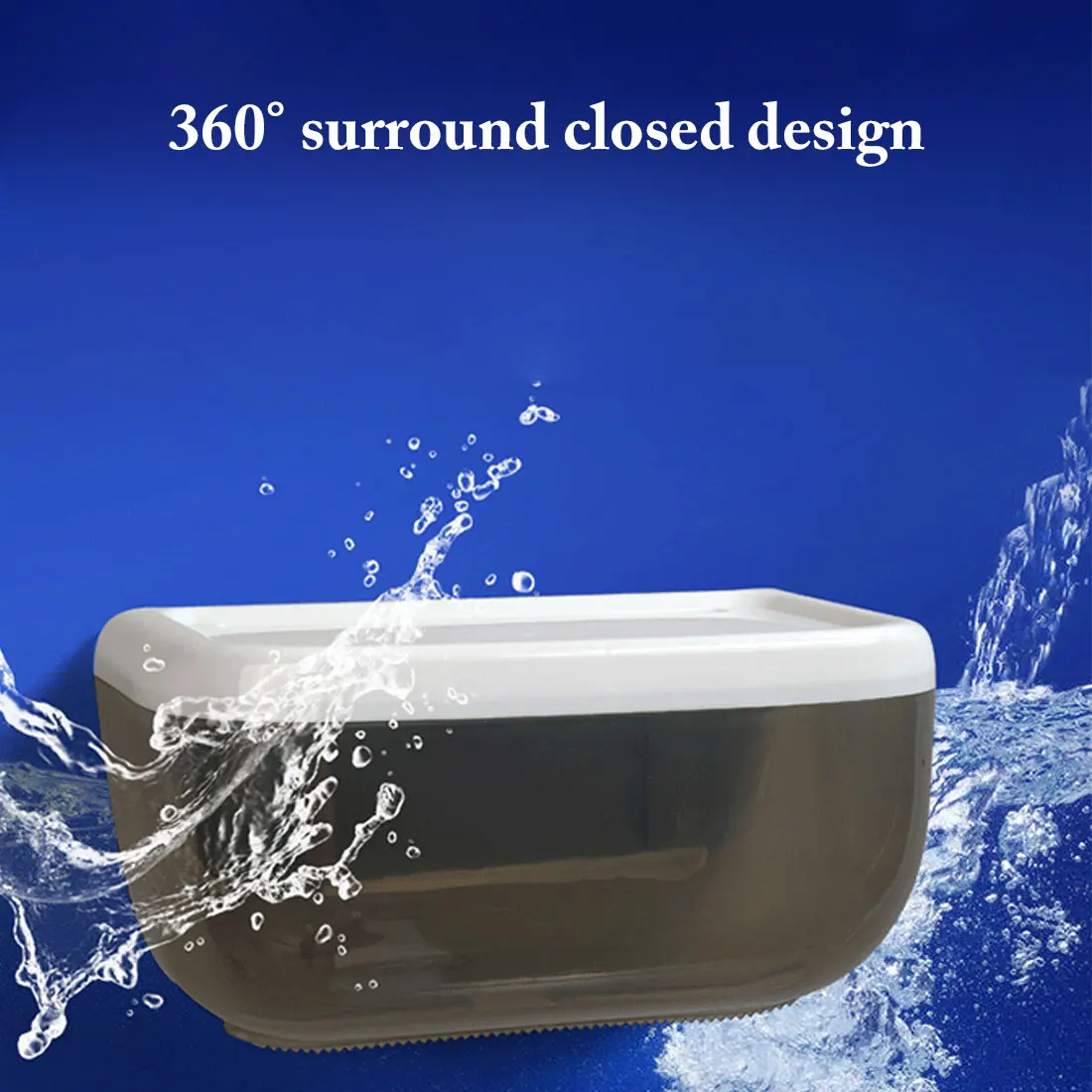 

Wall-mounted Toilet Paper Holder Toilet Paper Storage Waterproof Mobilephone Storage Rack Rack Paper Towels BathBathroom Tools