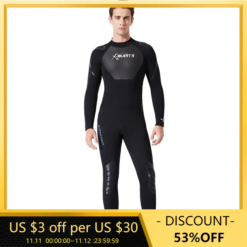 

Неопреновый гидрокостюм для серфинга и дайвинга, 3 мм