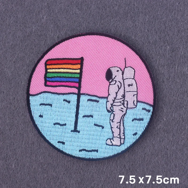 

Alien Patch For Clothing Iron on Jacket Embroidered Patches For Clothes Thermoadhesive Patch on Clothes Sewing Clothes Patches