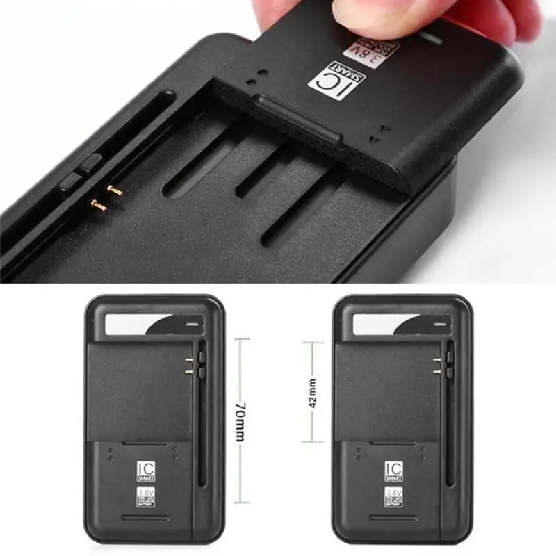 Универсальное зарядное устройство для сотового телефона 2 в 1 USB телефонов Android