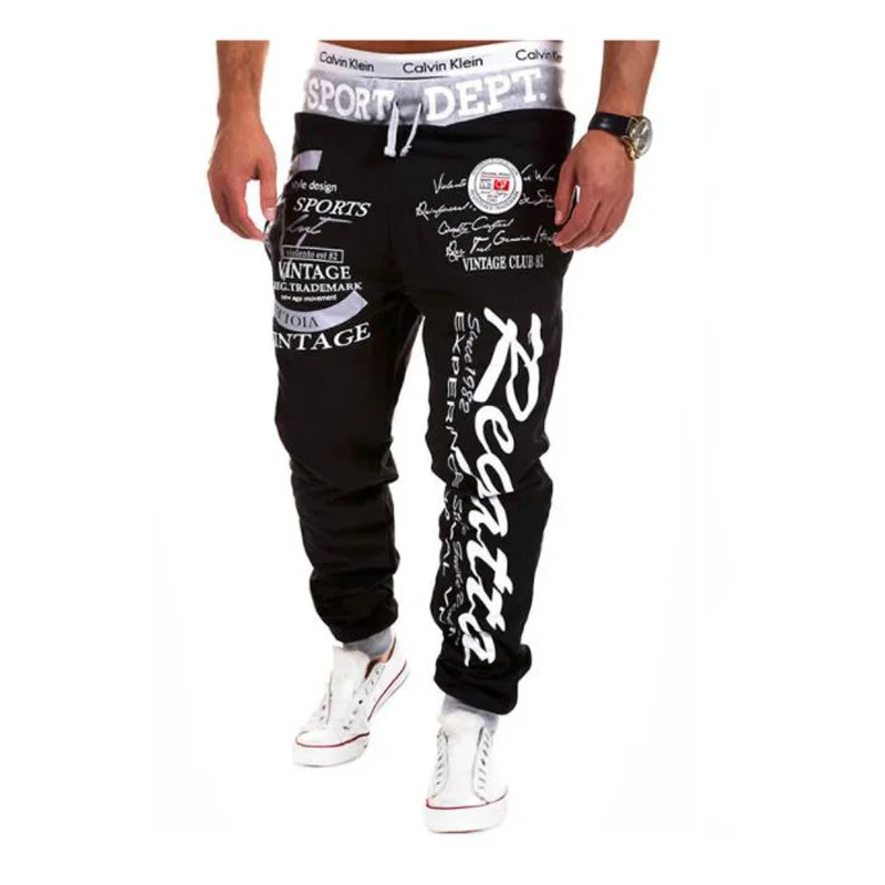 Эластичные Мужские штаны свободного покроя американские эластичные разных