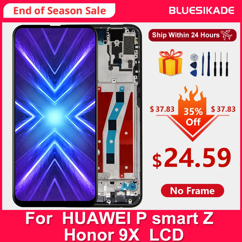6 59 &quotдля Huawei P Smart Z ЖК дисплей сенсорный экран для Honor 9X STK LX1 L22 TL00 дигитайзер