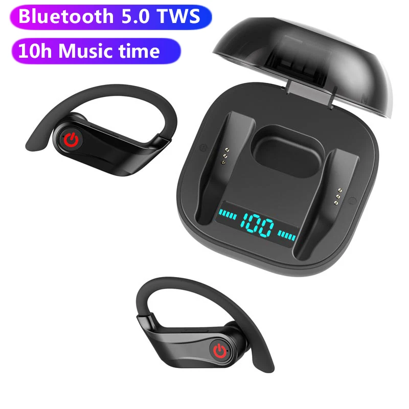 Мощность Pro HBQ Q62 Bluetooth наушники Беспроводной Большие бас гарнитура вкладыши TWS с