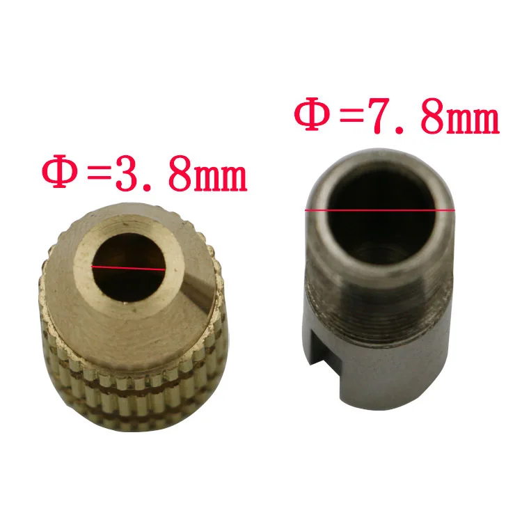 11 шт./компл. латунные сверлильные патроны цанговые биты 0 5-3 2 мм 21 хвостовик