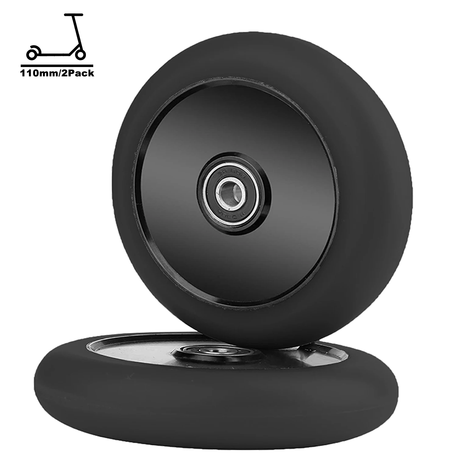 Хит продаж Профессиональный трюк Скутер колеса 2 шт. 110mm скутера самокат Pro Stunt