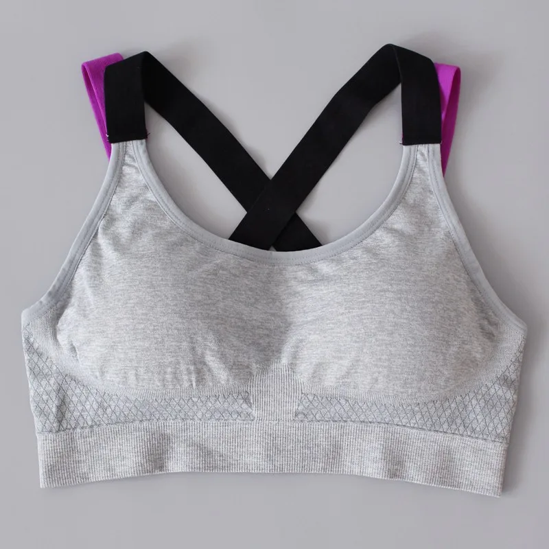 

Fashion Back Sports Bra Women's Yoga Running Fitness Shockproof Underwear Moisture Wicking Sweat Fast Drying Vest