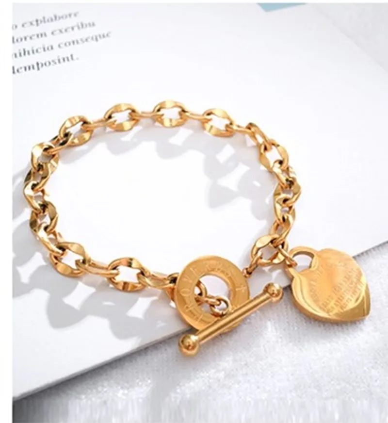 Счастливый браслет для Европы и Америки модные ювелирные изделия из титановой