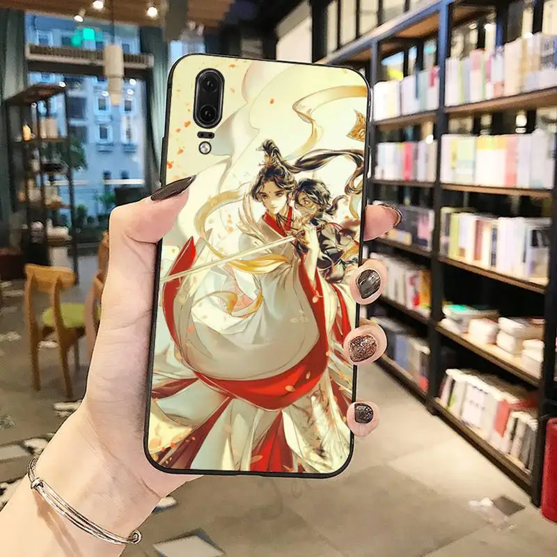 

Anime Tian Guan Ci Fu Chinese style Phone Case For Huawei honor Mate P 10 20 30 40 i 9 8 pro x Lite smart 2019 nova 5t