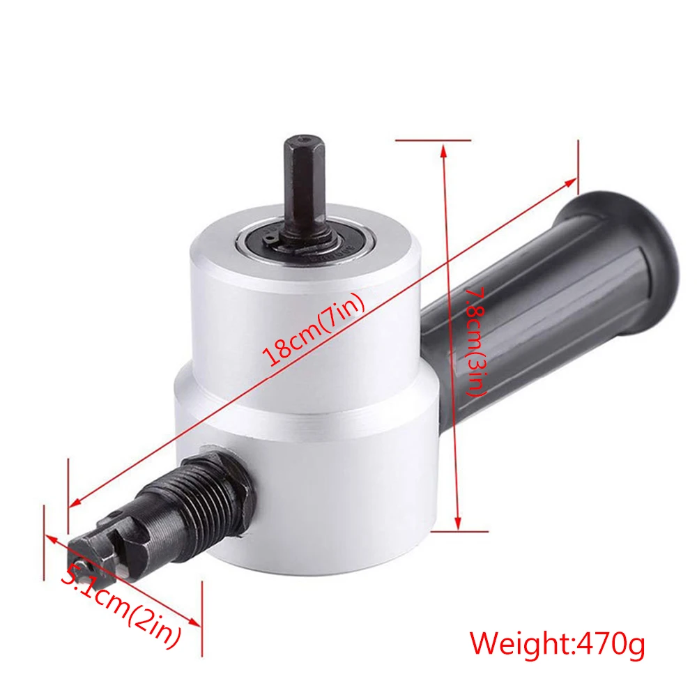 Садовый двухголовочный станок для резки листового металла инструмент сверления