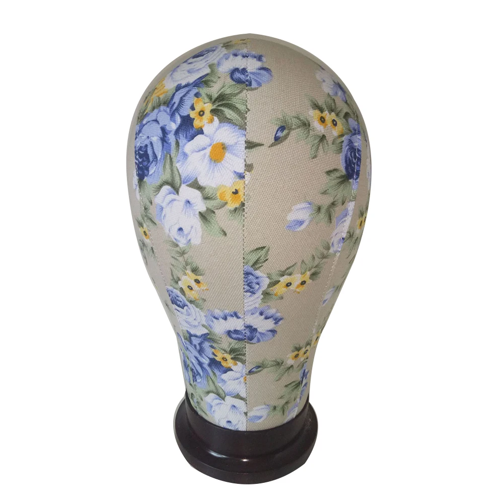 

Canvas Mannequin Head Model for Hair Extension Wig Making Cap Display Stand Mannequin Manikin Head Wig Stand Display Styling