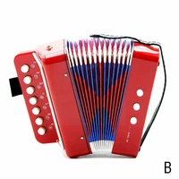 1pc mini kids accordion 7 keys 3 buttons mini accordion instrument musical toy is to gift educational easy children z9t6