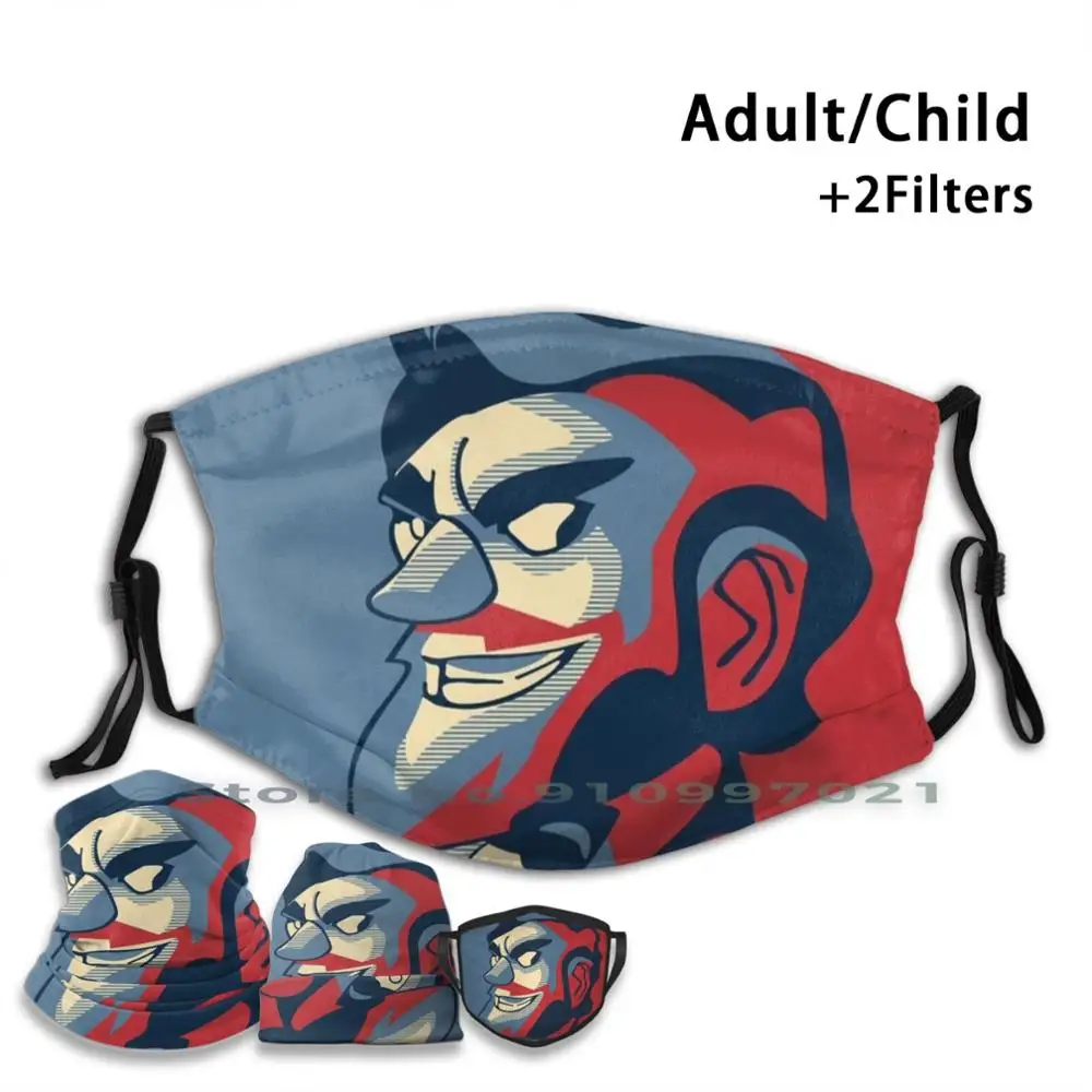 Sir Roland Brawlhalla-высококачественная многоразовая маска для лица с фильтрами детей и