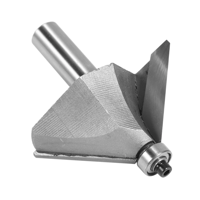 

1/2" Shank Diameter 1 1/2" Cutting Depth 45 Degree Chamfer Router Bit