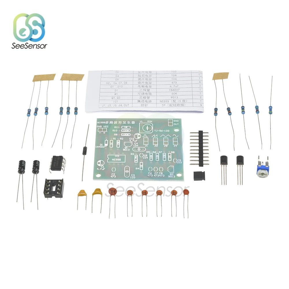 С источником питания от постоянного тока 6 12V NE555 импульсный генератор модуль