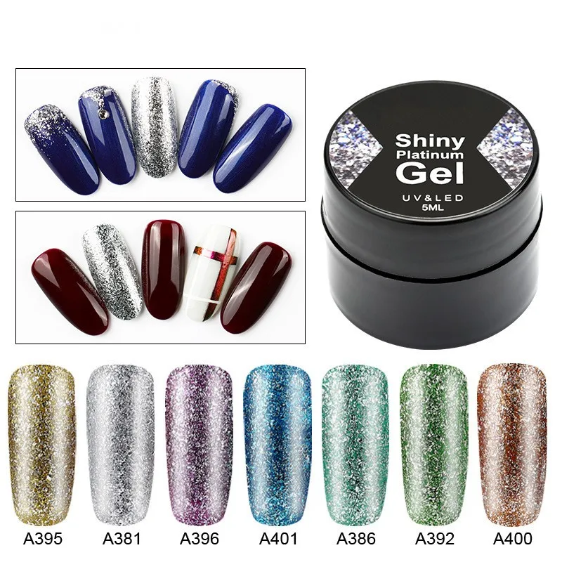 

Gel Nail Polish Glitter Paint Hybrid Varnishes Shiny Top Base Coat For Nails Set Semi Permanent For Manicure Nail Art