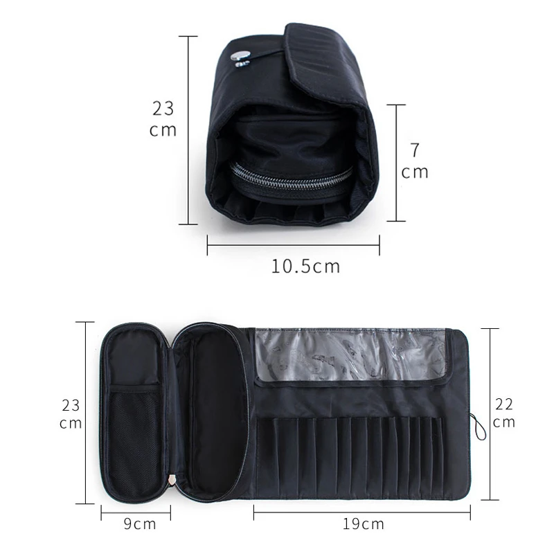 Модная дорожная сумка-Органайзер для кистей женская косметичка