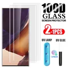 Ультрафиолетовое закаленное стекло для Samsung Galaxy S20 S21 S9 S8 S10 Plus, ультразащитные пленки для Samsung Note 8 9 10 Plus 20, ультрастекло