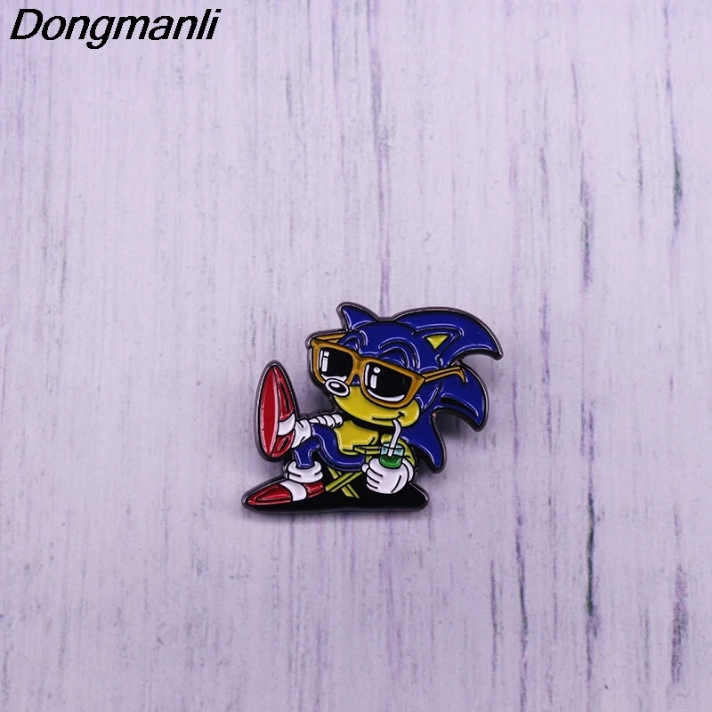 

DZ735 Creativity Cartoon Brooch Enamel Pins Badge backpack bag Collar Jewelry 1pcs