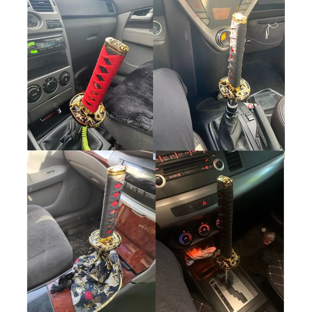 Универсальная ручка переключения передач Катана самурайский меч 15 см |