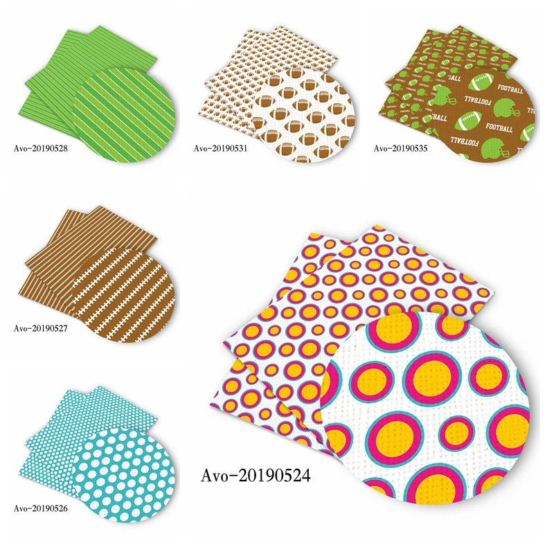 

Diy-Everyday Diy 30*135cm Printed Faux Synthetic Leather Vinyl for Bow,DIY handmade Materials