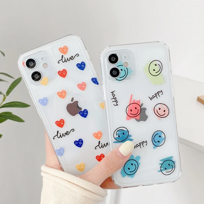 Чехол для iPhone 12 Mini 11 Pro Max XS XR 12Pro SE 2020 7 8 Plus X | Мобильные телефоны и аксессуары
