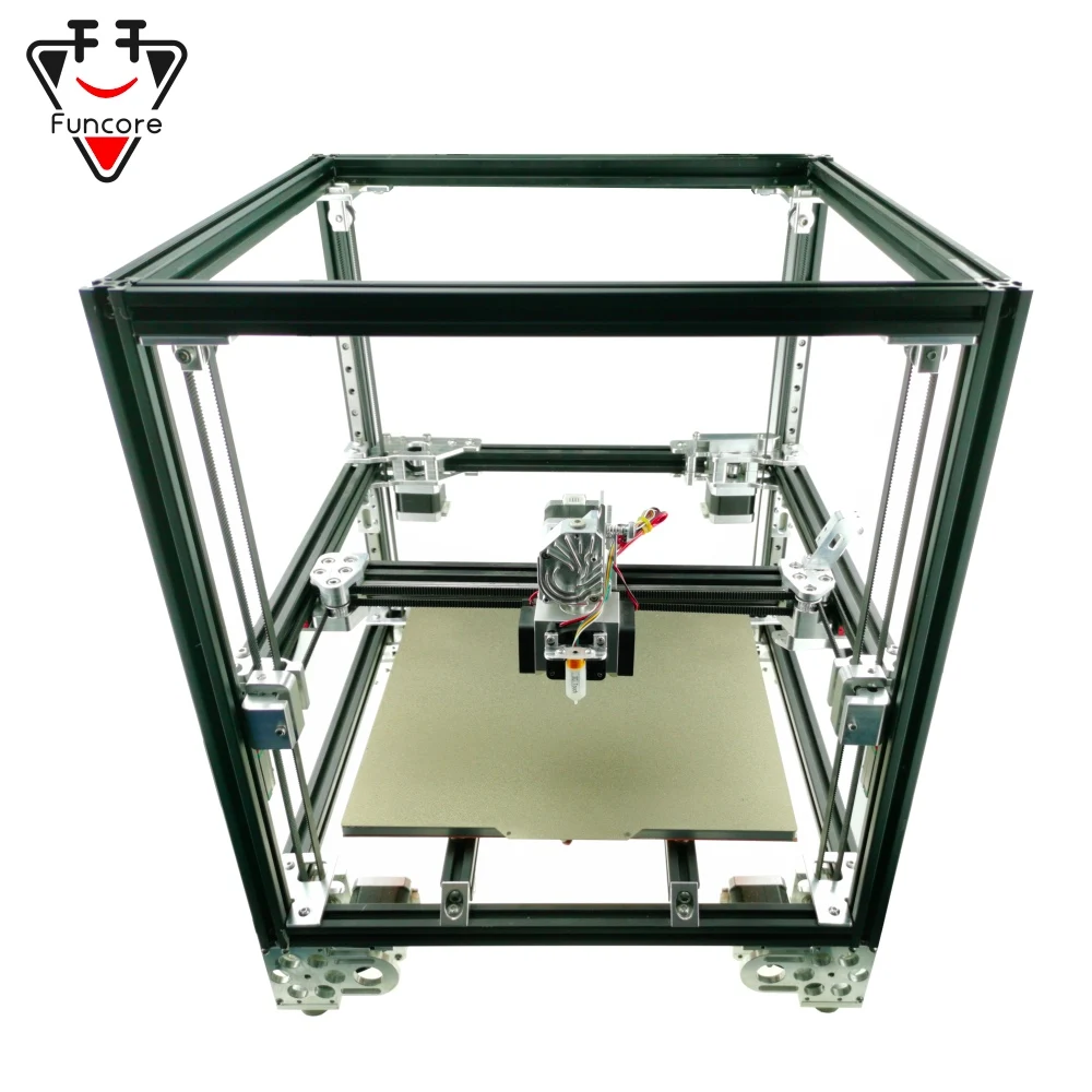 Набор FUNCORE Voron для 3D-принтера 2 4 размер 300*300 обработка с ЧПУ рельсами и воротами HIWIN