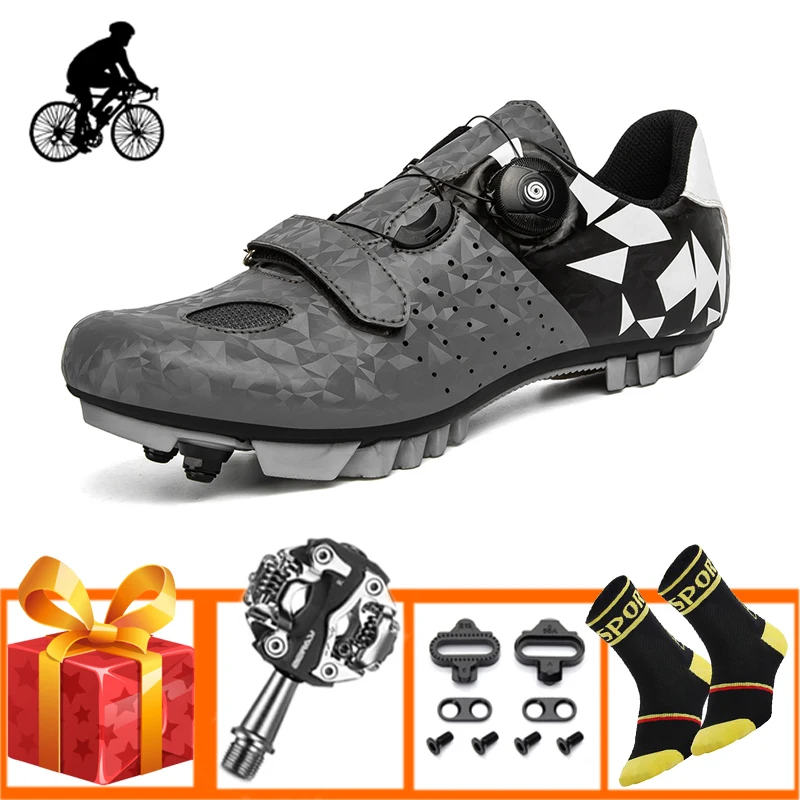 

Профессиональные велосипедные кроссовки, велосипедная обувь для горных велосипедов, самозакрывающаяся обувь для езды на велосипеде