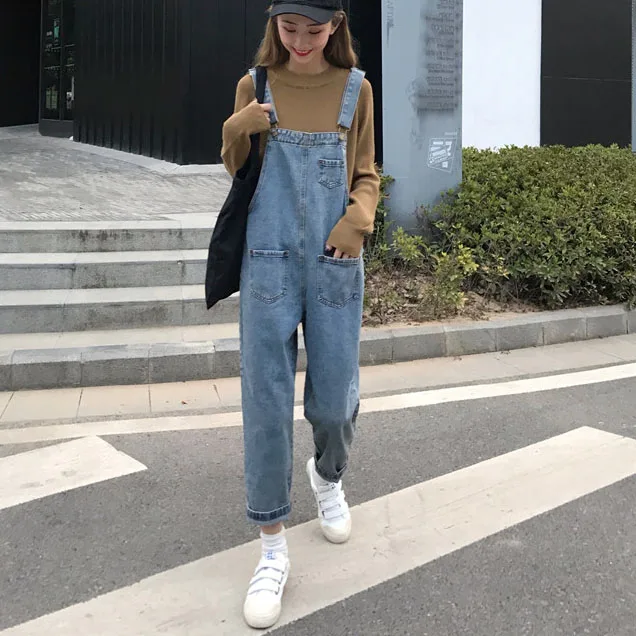 Женский комбинезон с дырками Свободный Повседневный Комбинезон из хлопка и