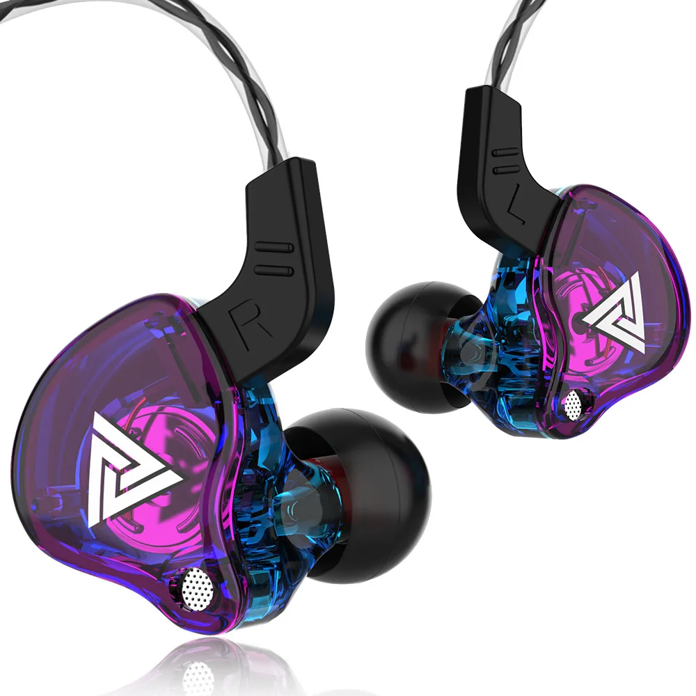 Проводные наушники QKZ AK6 3 5 мм медный драйвер стерео Hi-Fi с басами для музыки бега