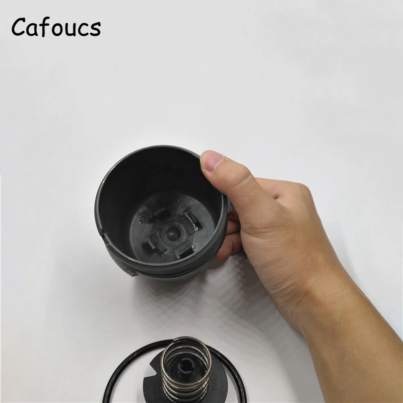 Чехол для автомобильного масляного фильтра Cafoucs Peugeot 206 207 208 307 308 408 301 2008 3008 Citroen C2 C3