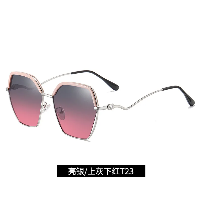 

Korean style ladies polarized sunglasses fashion big frame sunglasses travel driving beach ultraviolet sunglasses