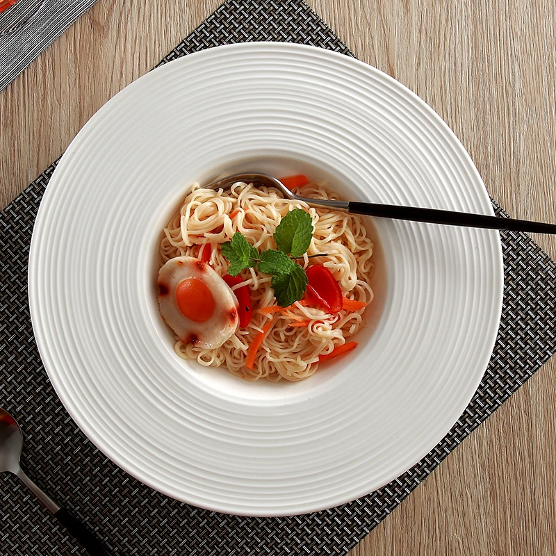 1 шт. блюдо из Макарон соломенная шляпа в стиле вестерн Суповая тарелка